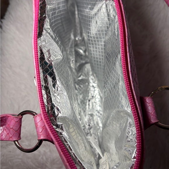 Wine clutch Burmese design color pink good condition - Picture 7 of 10